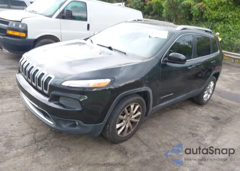 2014 Jeep Cherokee Limited z USA, uszkodzony, nr VIN 1C4PJLDS3EW258719